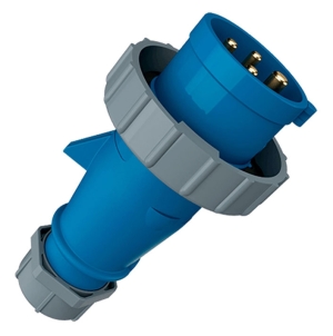 ENCHUFE 32AMP 3P+T 250V AZUL 9H IP67